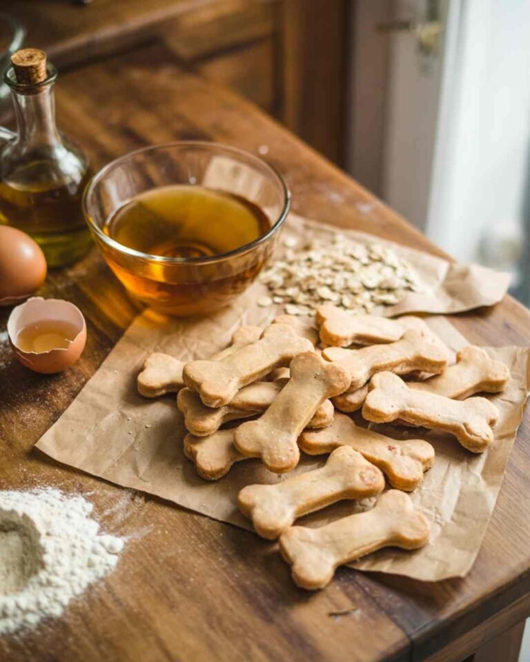 Homemade Chicken Broth Dog Treats