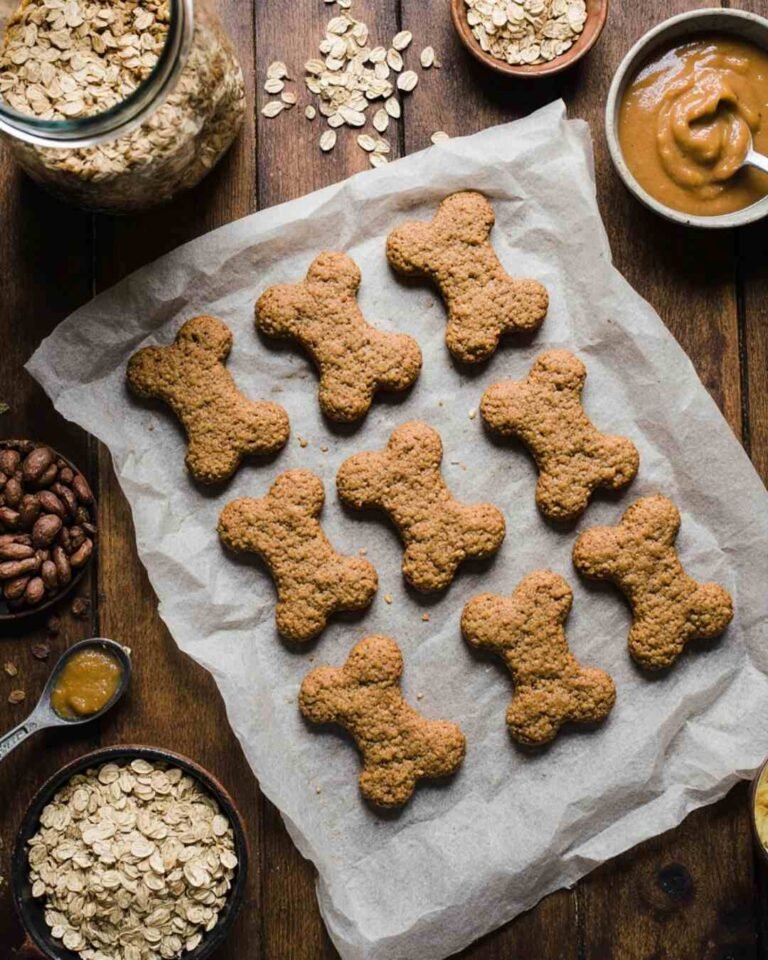 Irresistible Homemade Oatmeal Applesauce Dog Treats (Easy 3-Ingredient Recipe)