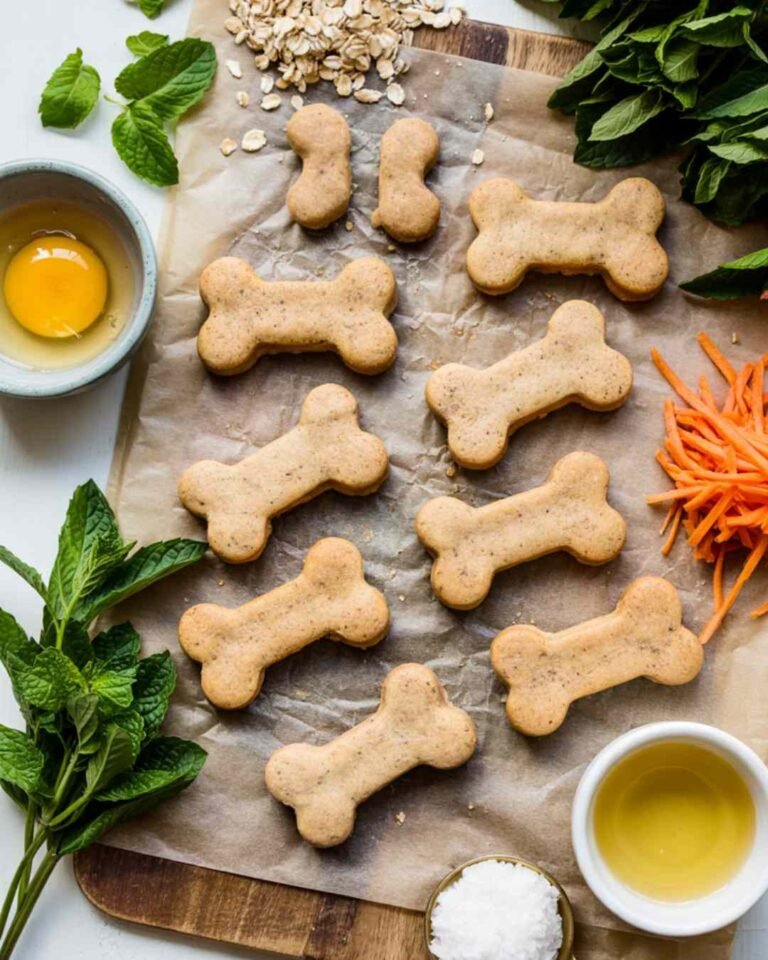 Mint & Parsley Fresh Breath Dog Biscuits