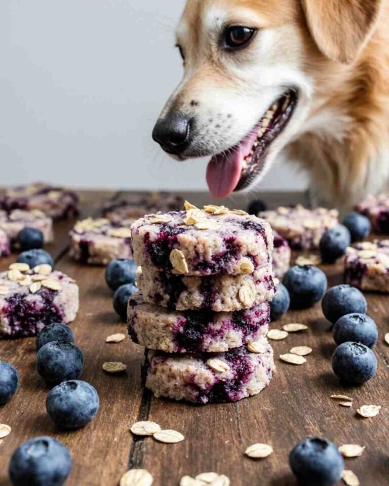 Allergy-Friendly Blueberry Dog Treat Recipe