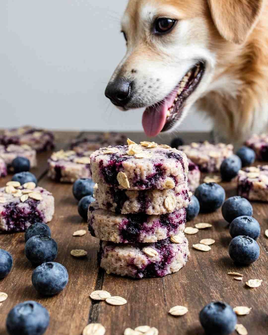 Allergy-Friendly Blueberry Dog Treat Recipe