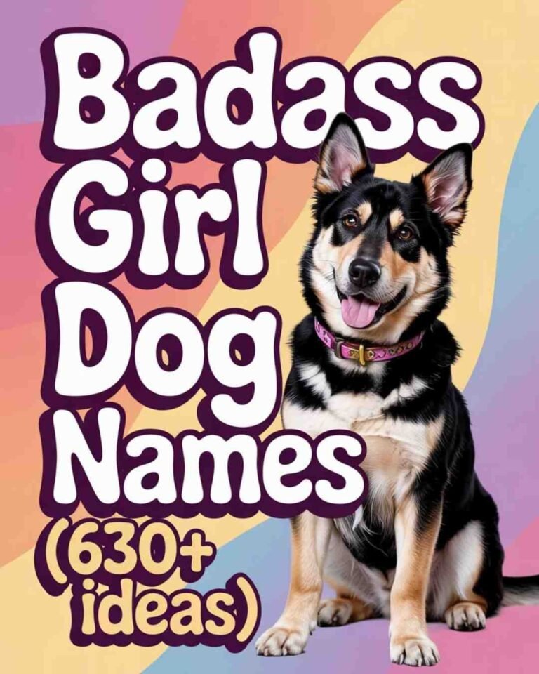 Badass Girl Dog Names [630+ Ideas]”
