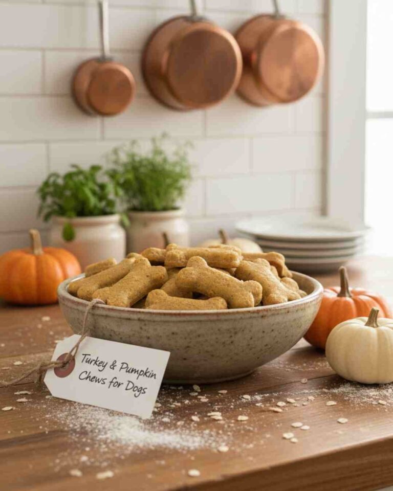 Turkey and Pumpkin Chews for Dogs