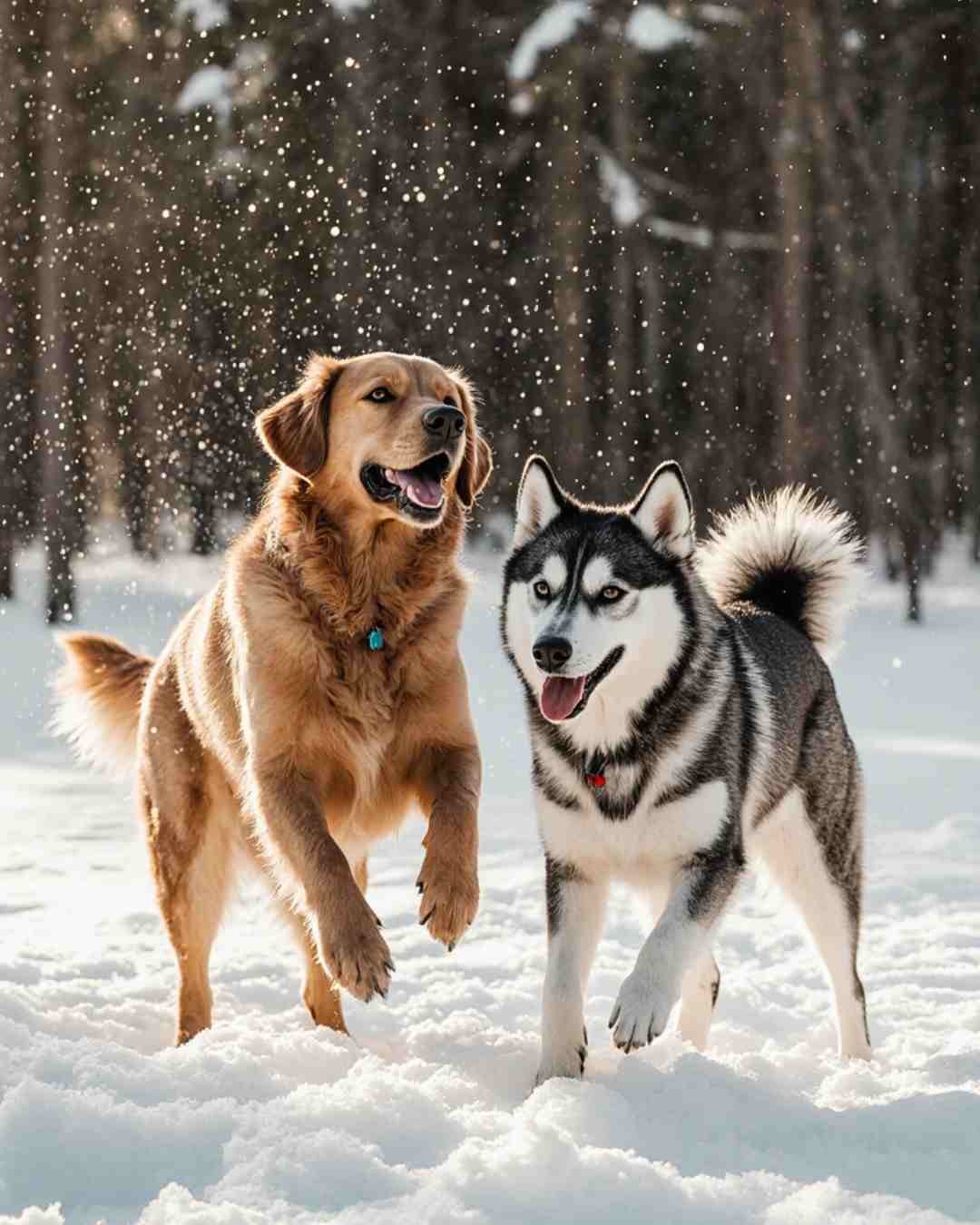 75+ Heartwarming Cozy Dog Names for Winter and Snow-Loving Breeds