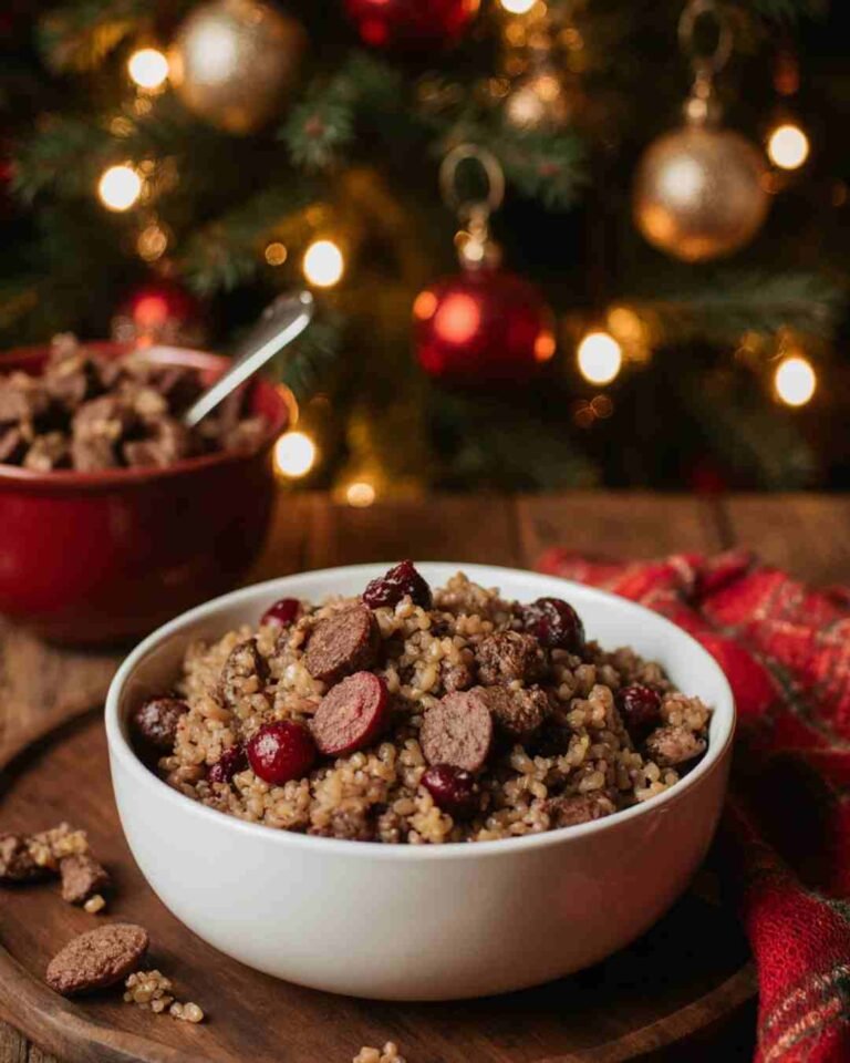 Lamb and Cranberry Holiday Dog Food Recipe